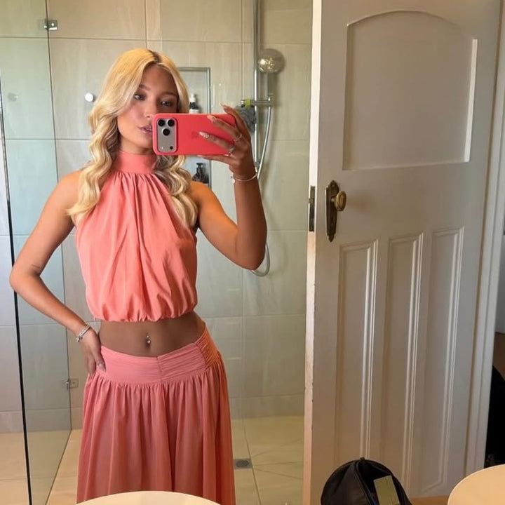 Melanie Set (Coral)