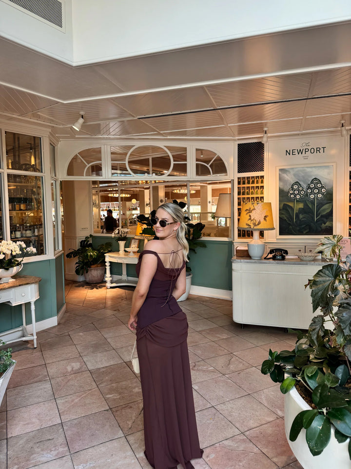 Cadence Gown (Espresso)