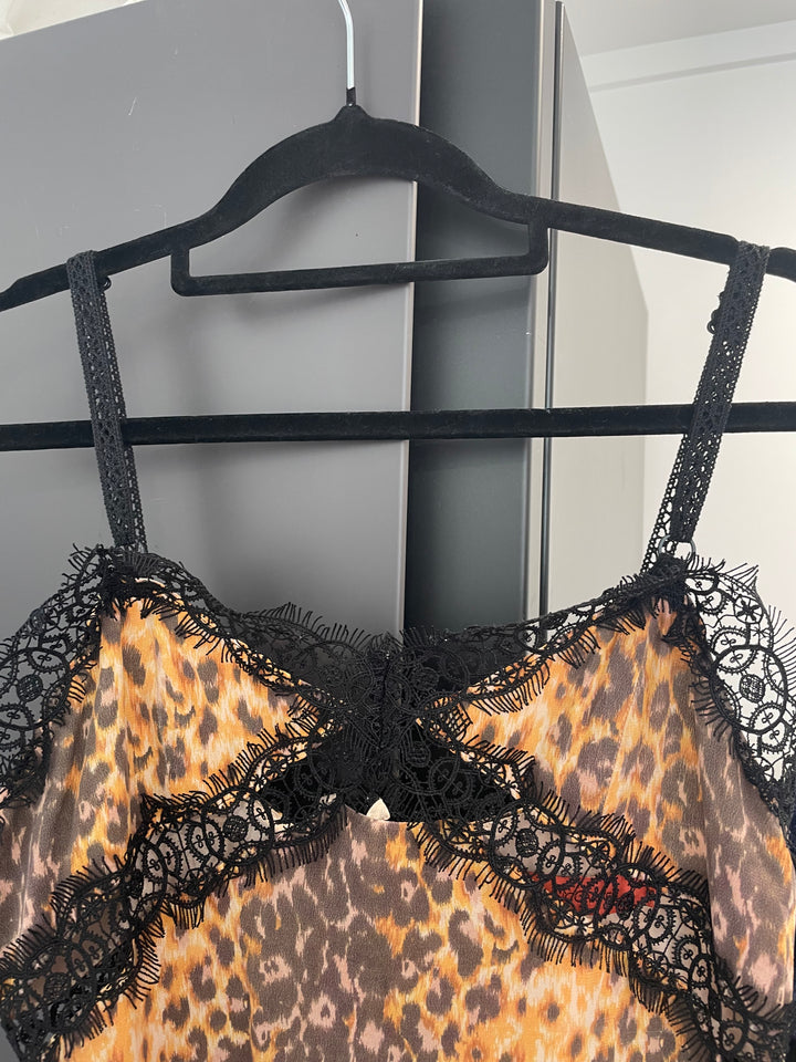 Jaguar Markings Silk Dress - First Date Rentals