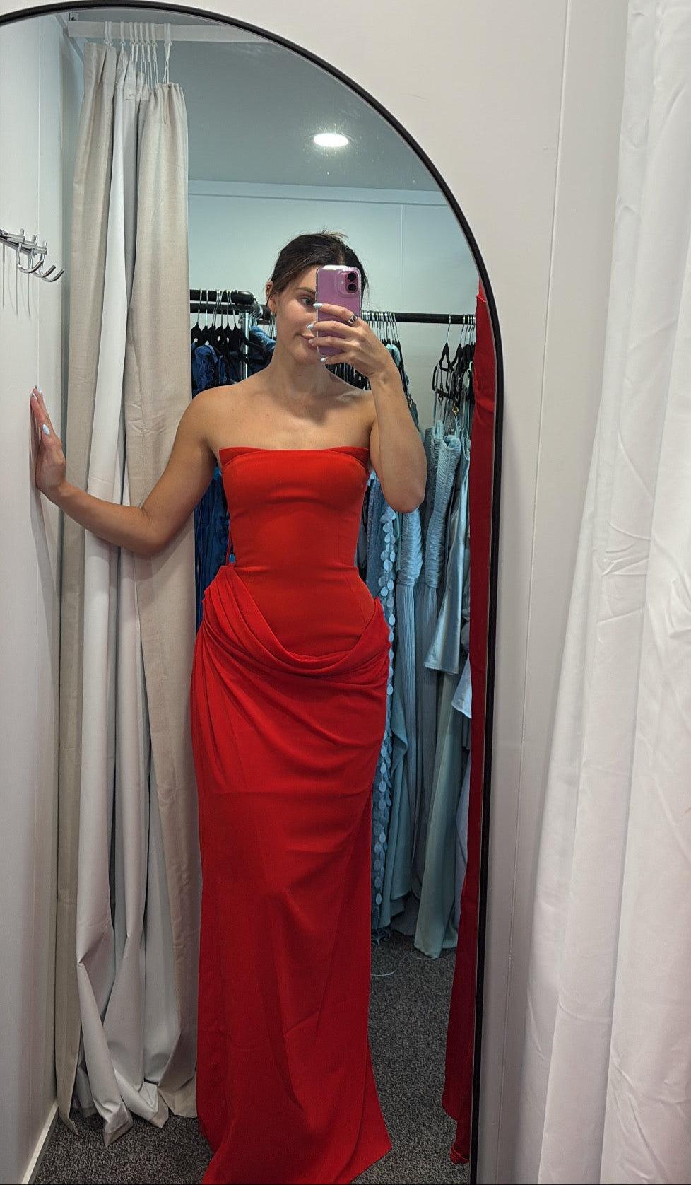 Kahlo Dress (Red) - First Date Rentals