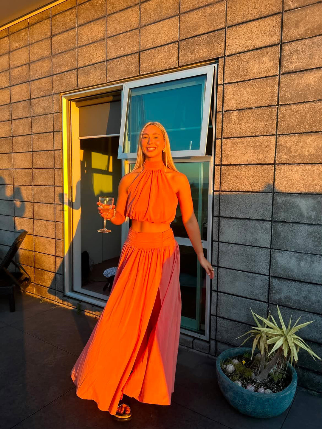 Melanie Set (Coral)
