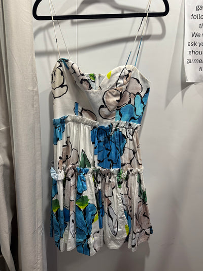 Maya Tiered Mini Dress (Camelia) FOR SALE - First Date Rentals