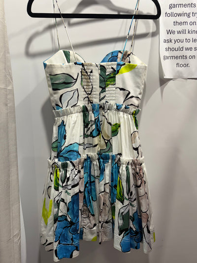 Maya Tiered Mini Dress (Camelia) FOR SALE - First Date Rentals