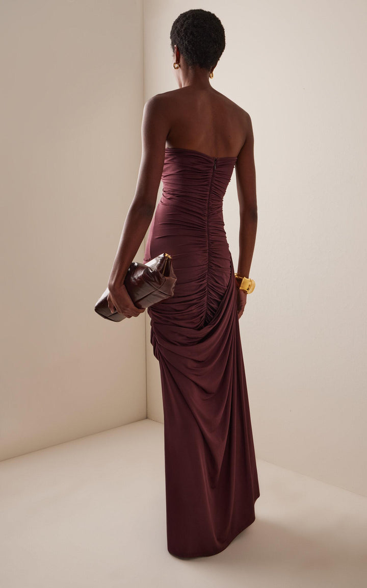 Val Dress (Oxblood)