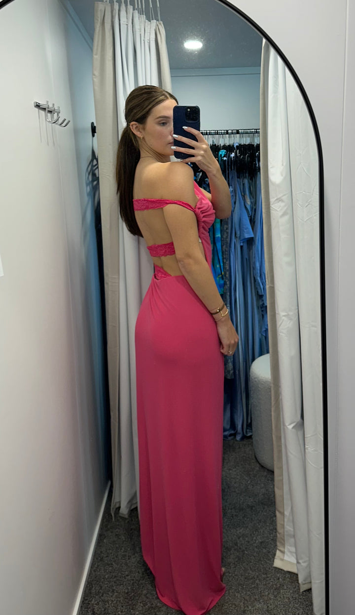 Idris Maxi (Fuchsia) FOR SALE - First Date Rentals