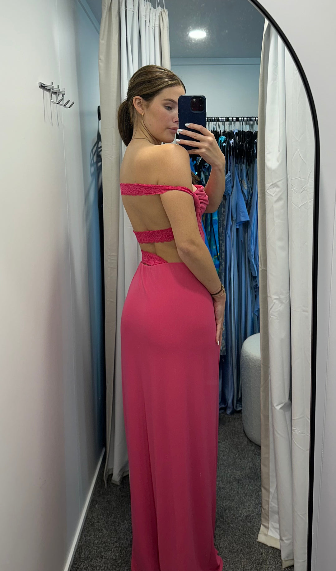 Idris Maxi (Fuchsia) FOR SALE - First Date Rentals