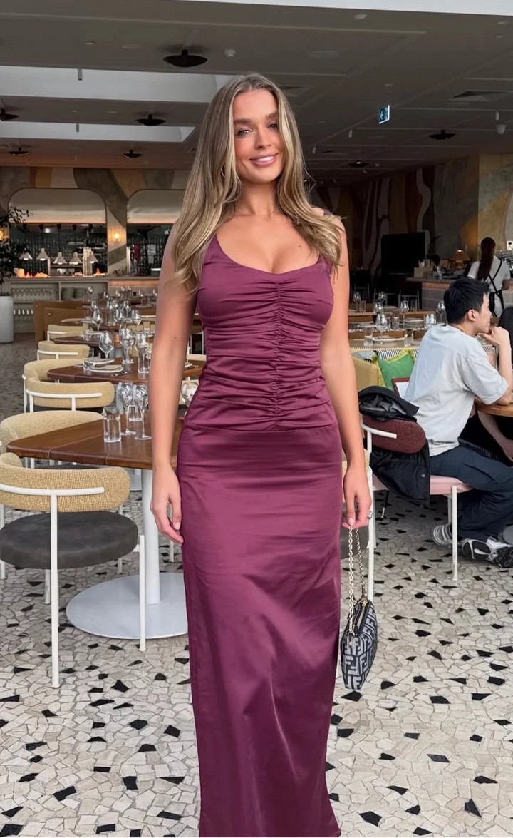 Atlein Gown (Plum)