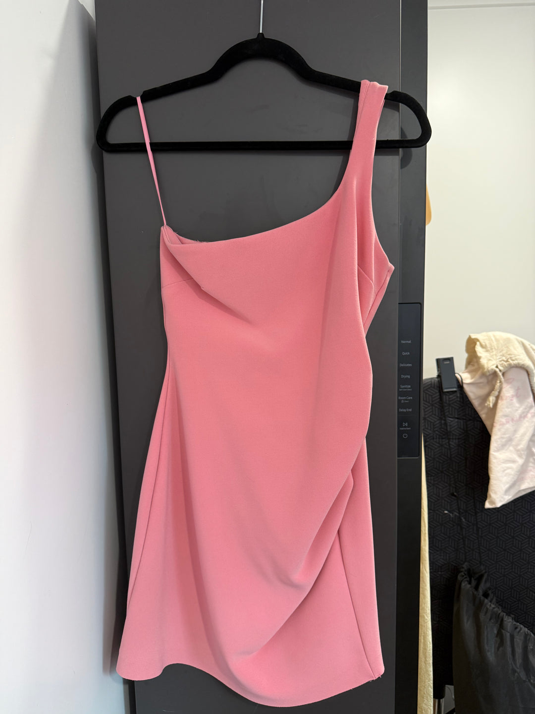 Paloma Mini Dress (Flamingo)