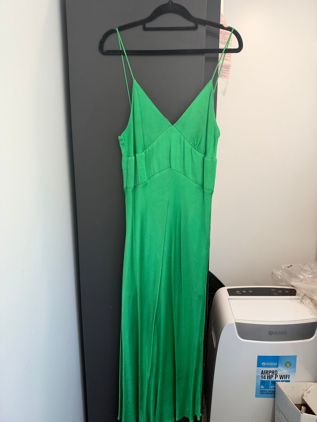 Loren Midi Dress (Emerald) FOR SALE
