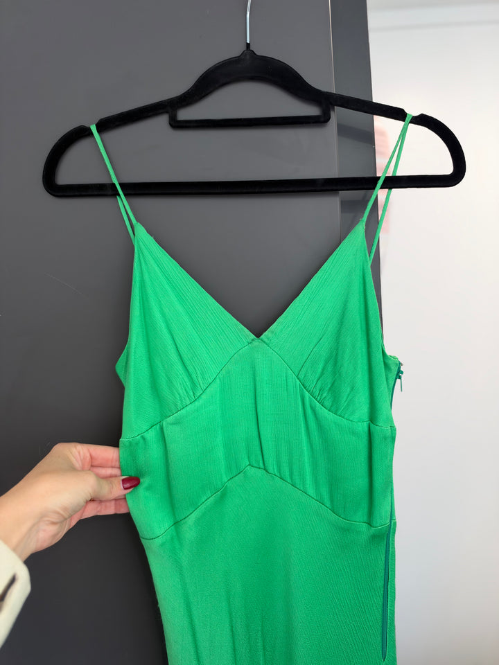 Loren Midi Dress (Emerald) FOR SALE