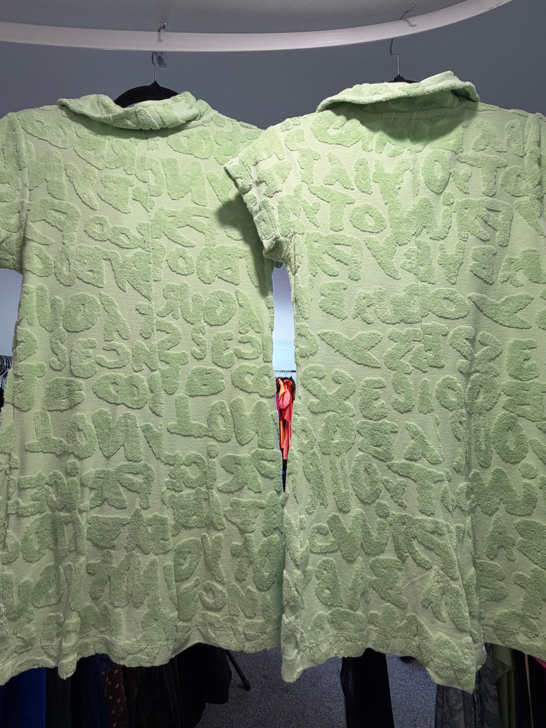 Towelling Playsuit (Pistachio) FOR SALE