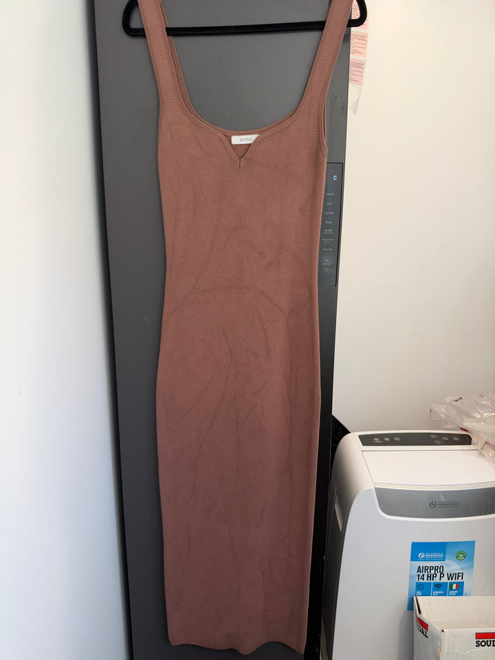 Tempo Chocolate Knit Midi FOR SALE