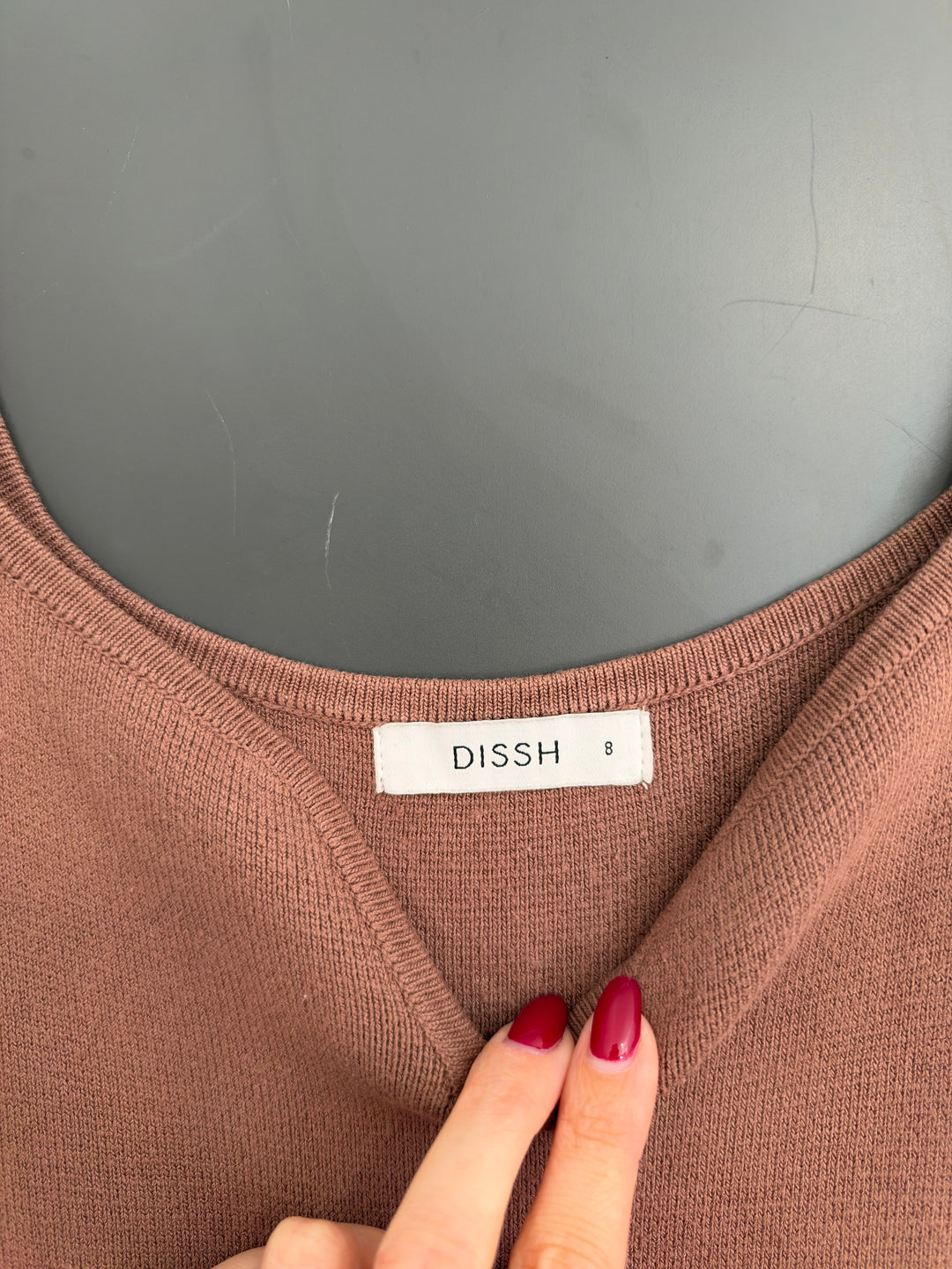 Tempo Chocolate Knit Midi FOR SALE