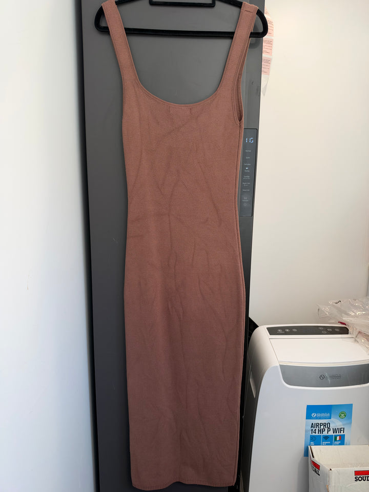 Tempo Chocolate Knit Midi FOR SALE