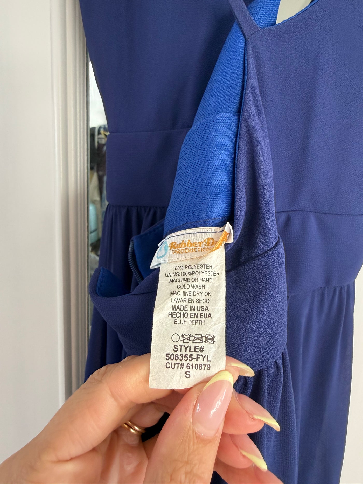 Navy Ball Dress FOR SALE