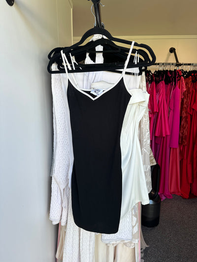 White Outline Dress FOR SALE