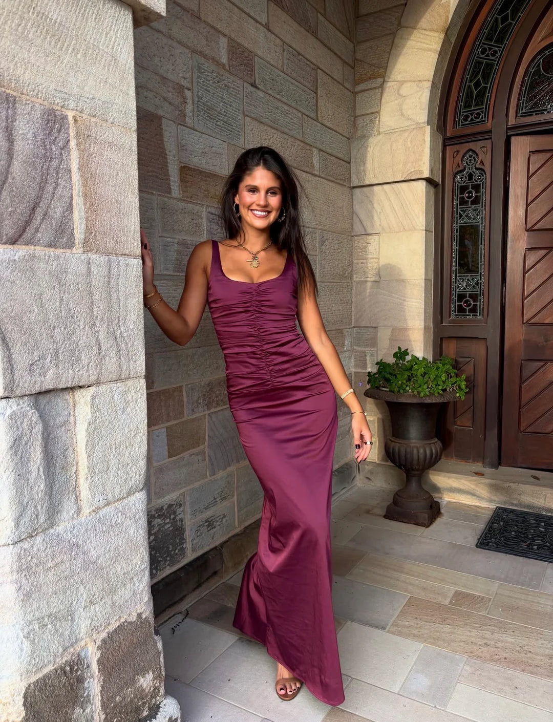 Atlein Gown (Plum)