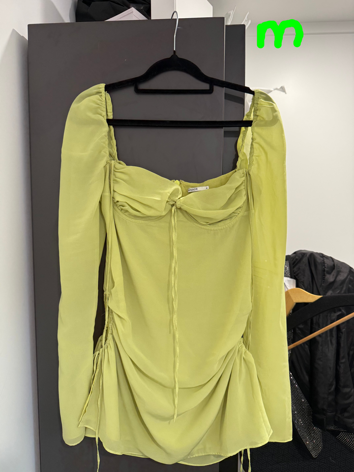 Baby Dress (Lime) FOR SALE - First Date Rentals