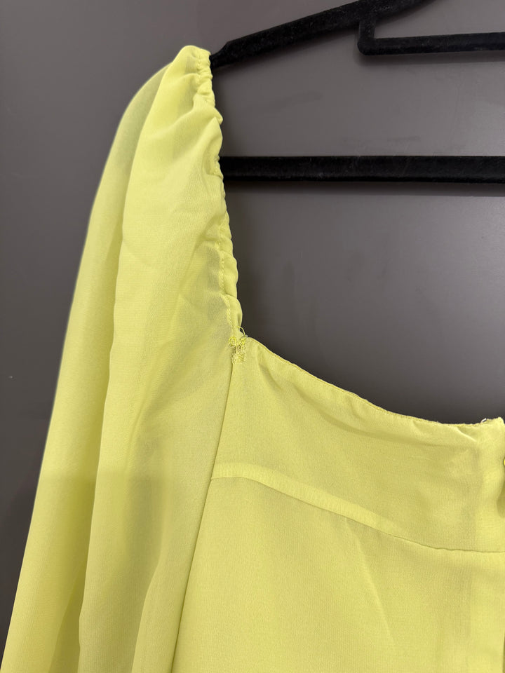 Baby Dress (Lime) FOR SALE - First Date Rentals
