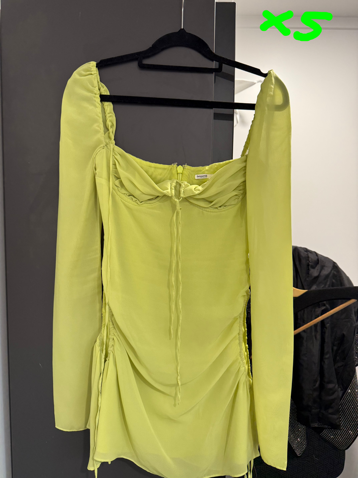 Baby Dress (Lime) FOR SALE - First Date Rentals