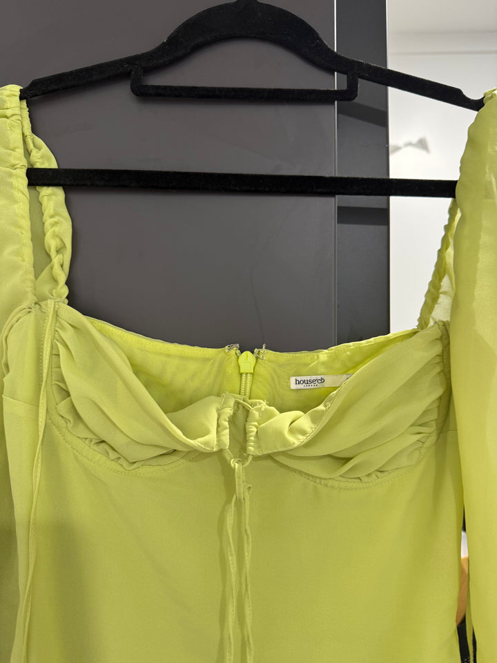 Baby Dress (Lime) FOR SALE - First Date Rentals