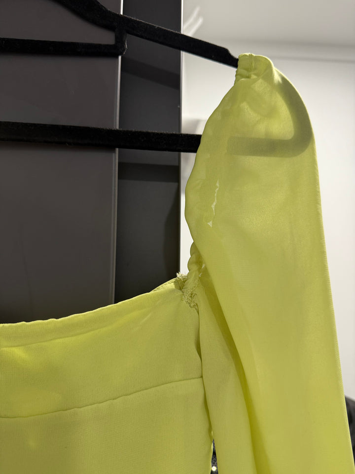 Baby Dress (Lime) FOR SALE - First Date Rentals