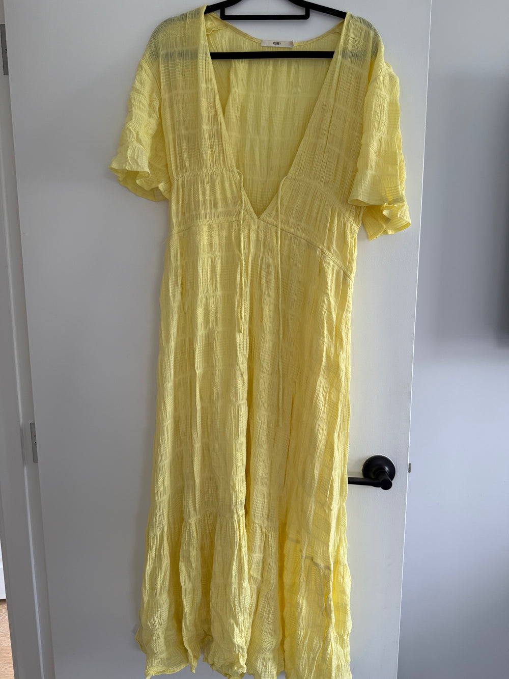 Mirella Dress (Yellow) FOR SALE - First Date Rentals