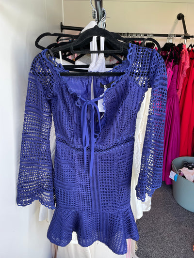 Blue Knit Dress FOR SALE