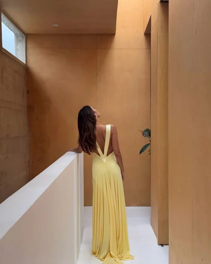 Rosa Gown (Lemon)