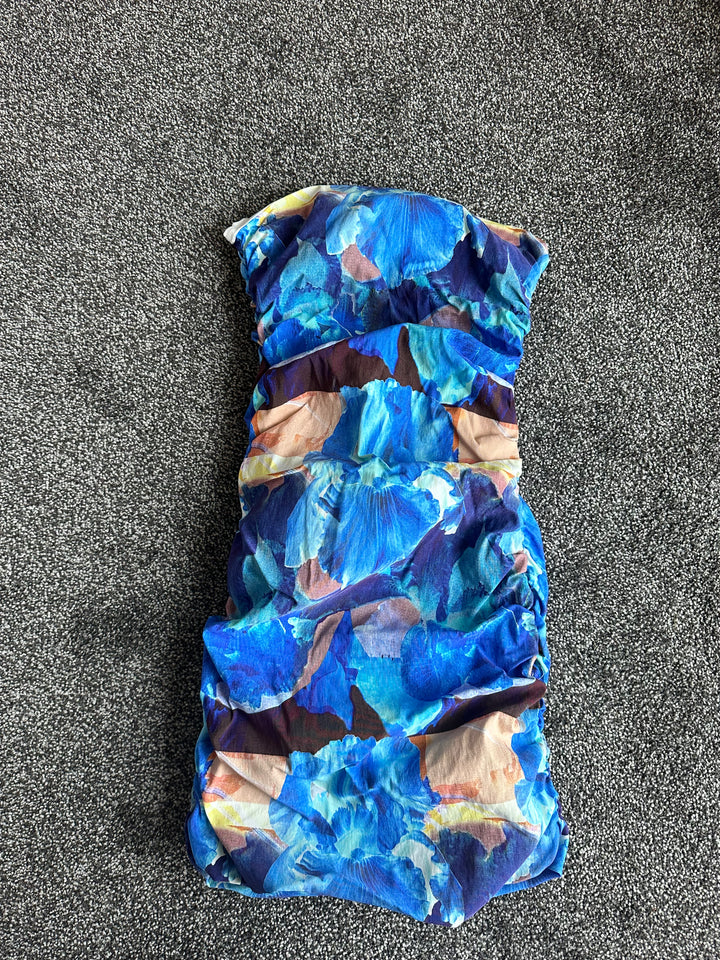 Iris Ruched Strapless Mini FOR SALE - First Date Rentals
