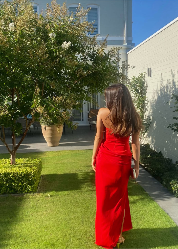 Kahlo Dress (Red) - First Date Rentals