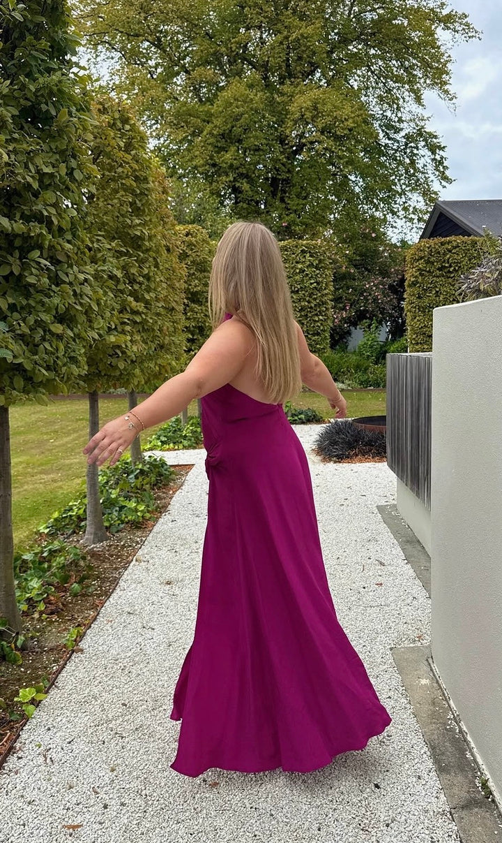 Madrid Gown (Magenta)