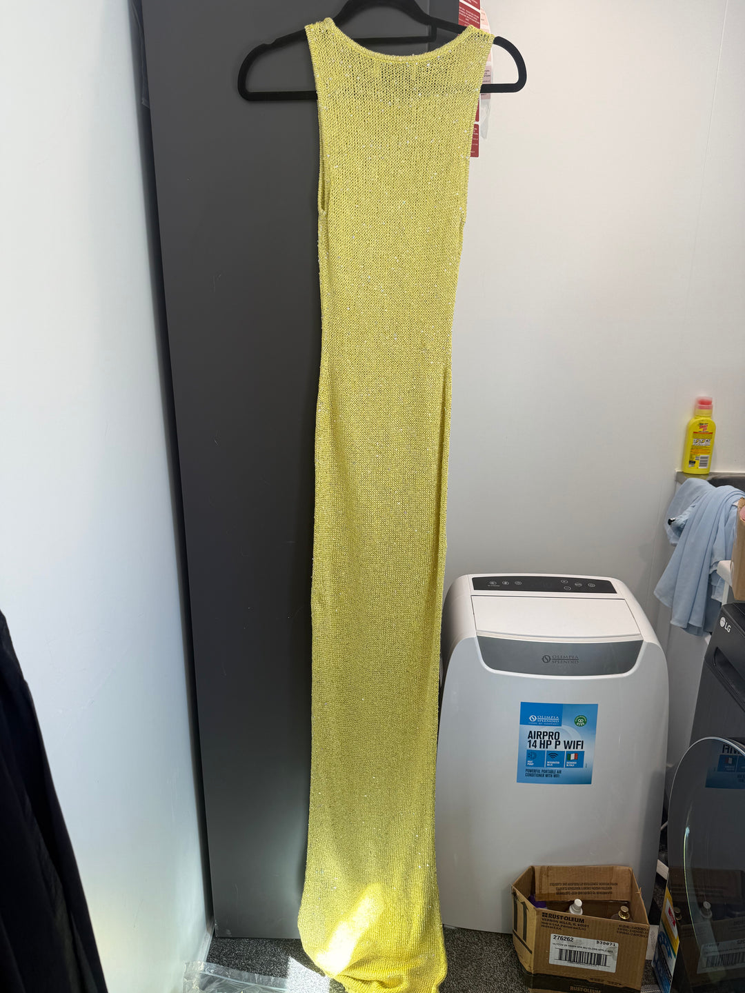 Natalia Dress (Chartreuse Yellow)