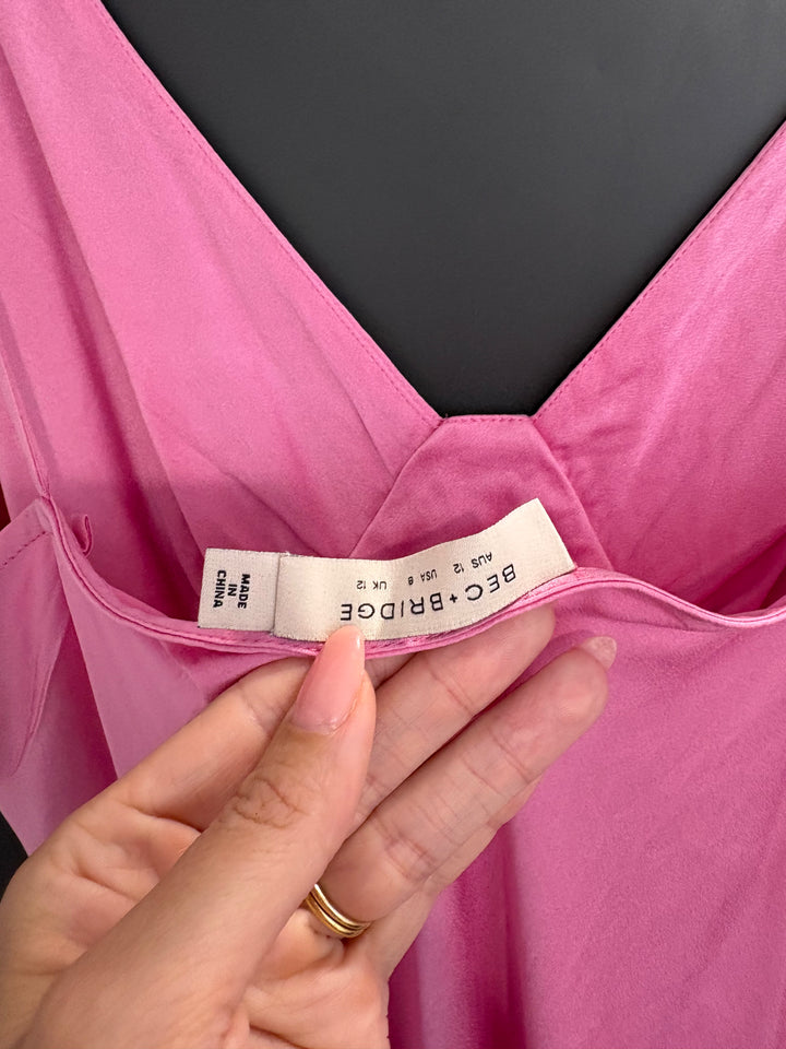 Amber V Pink Dress FOR SALE