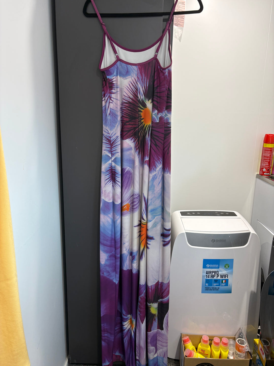 Indigo Blossom Slip Dress FOR SALE