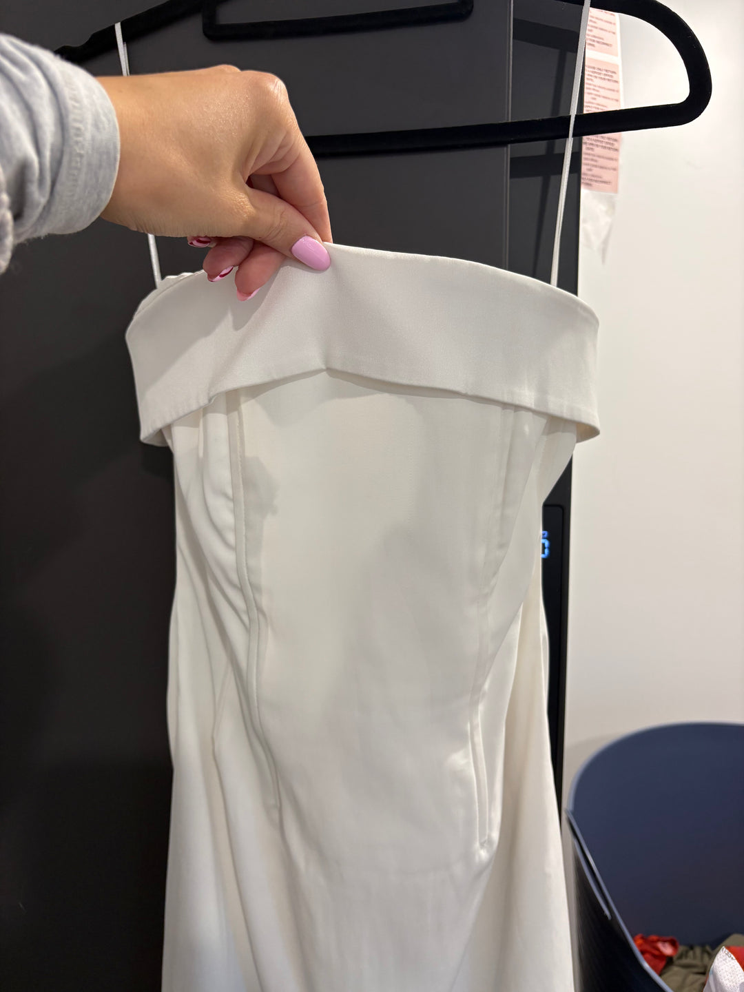 Chloe Corset Dress (White) FOR SALE