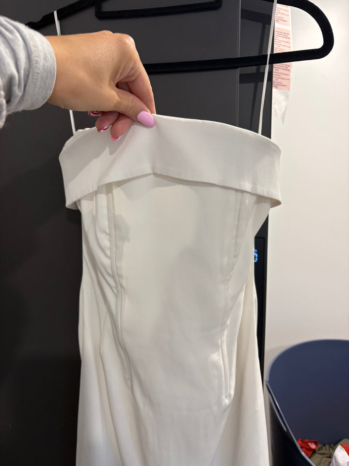 Chloe Corset Dress (White) FOR SALE