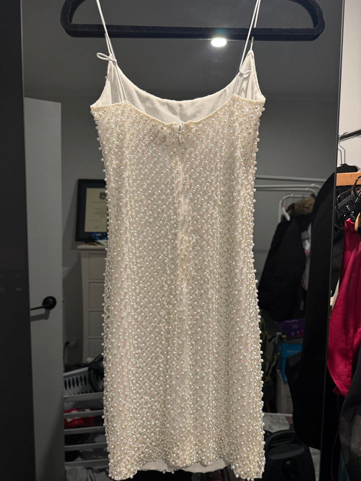 White Glitter Mini FOR SALE