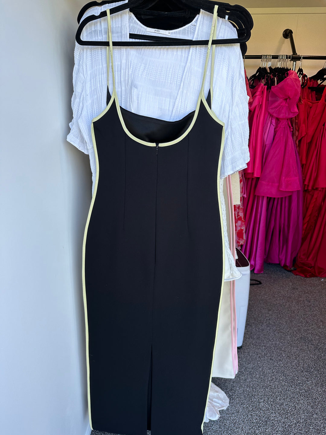 Florian Dress (Black) FOR SALE - First Date Rentals