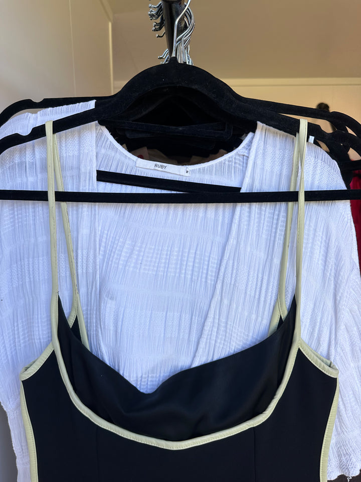 Florian Dress (Black) FOR SALE - First Date Rentals