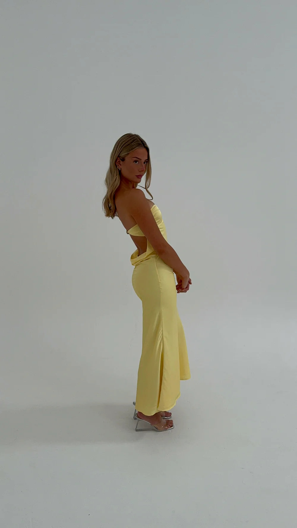 Hugo Gown (Lemon) - First Date Rentals