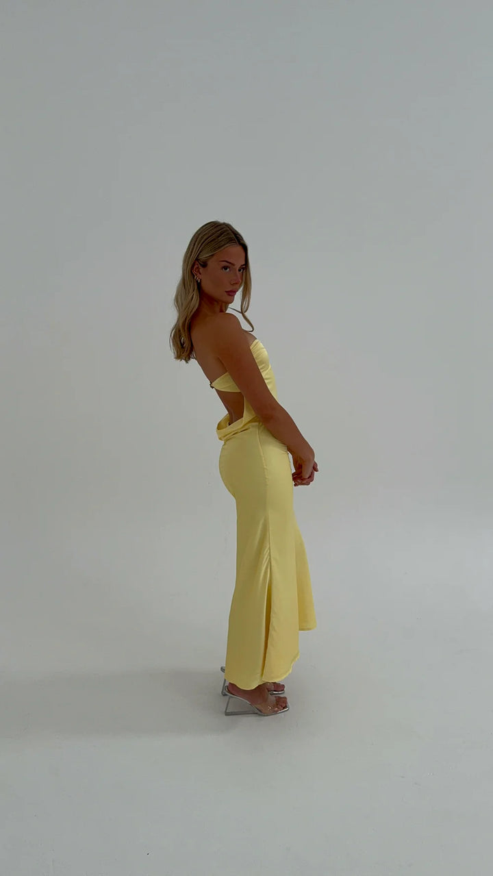 Hugo Gown (Lemon) - First Date Rentals