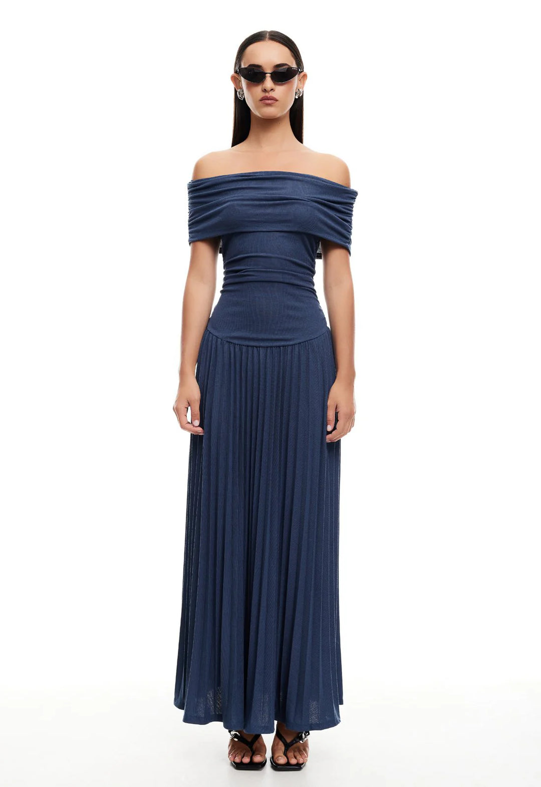 Field of Dreams Dress (Navy) - First Date Rentals