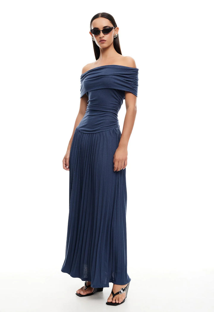 Field of Dreams Dress (Navy) - First Date Rentals