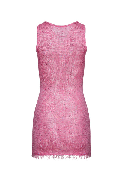 Natalia Mini Dress (Pink)