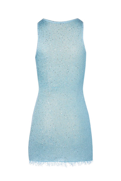 Natalia Mini Dress (Blue)