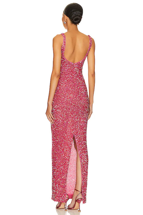 Janhvi Dress (Pink)