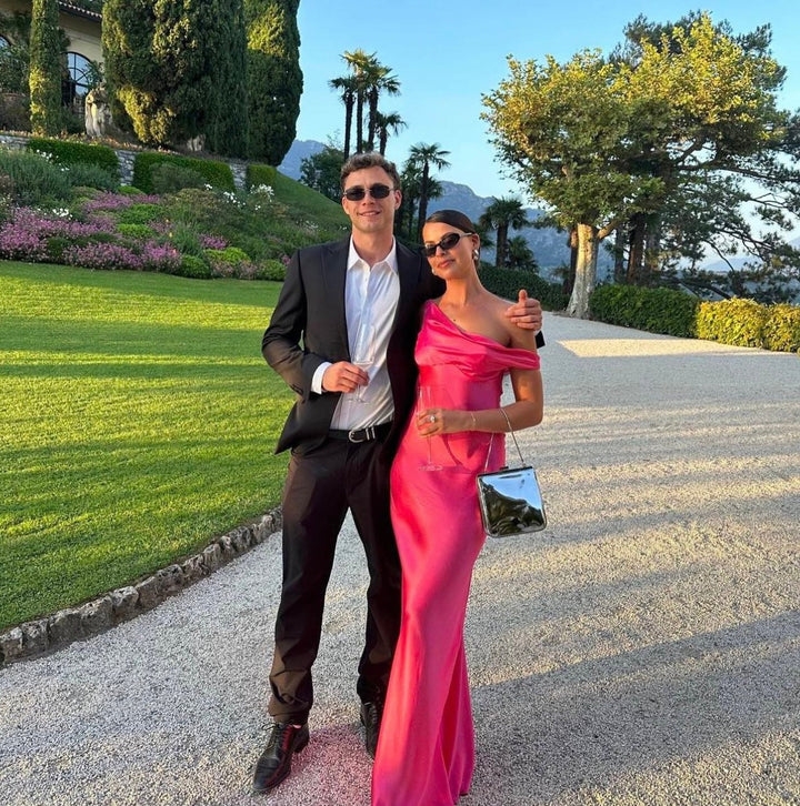 Monika Gown (Pink) - First Date Rentals