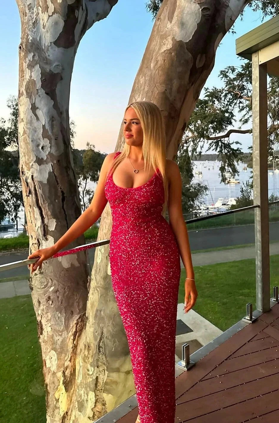 Janhvi Dress (Pink)