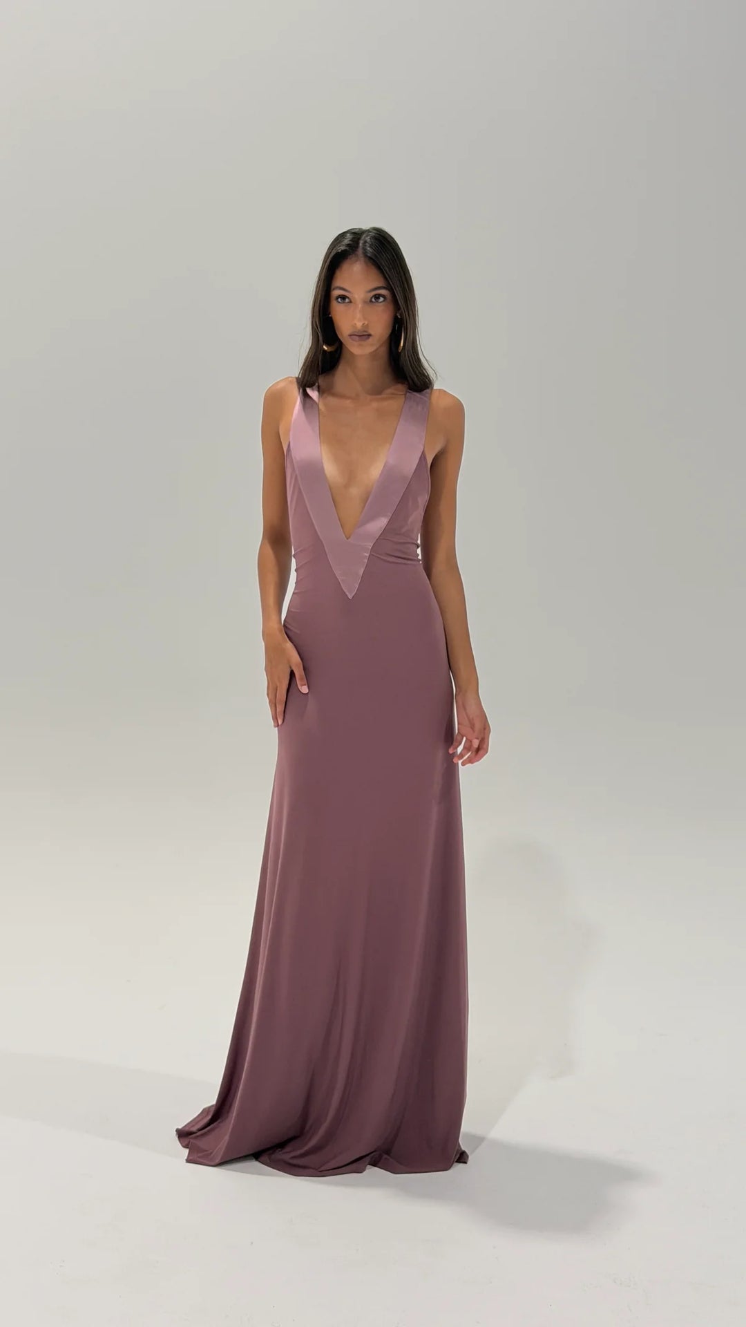 Rosa Gown (Mauve)